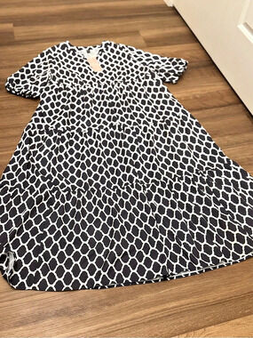 Emery Rose Animal Print Mini Dress Size 3XL NWT